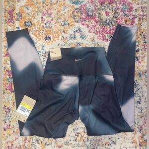 Nike Black and Gray Performance Leggings
